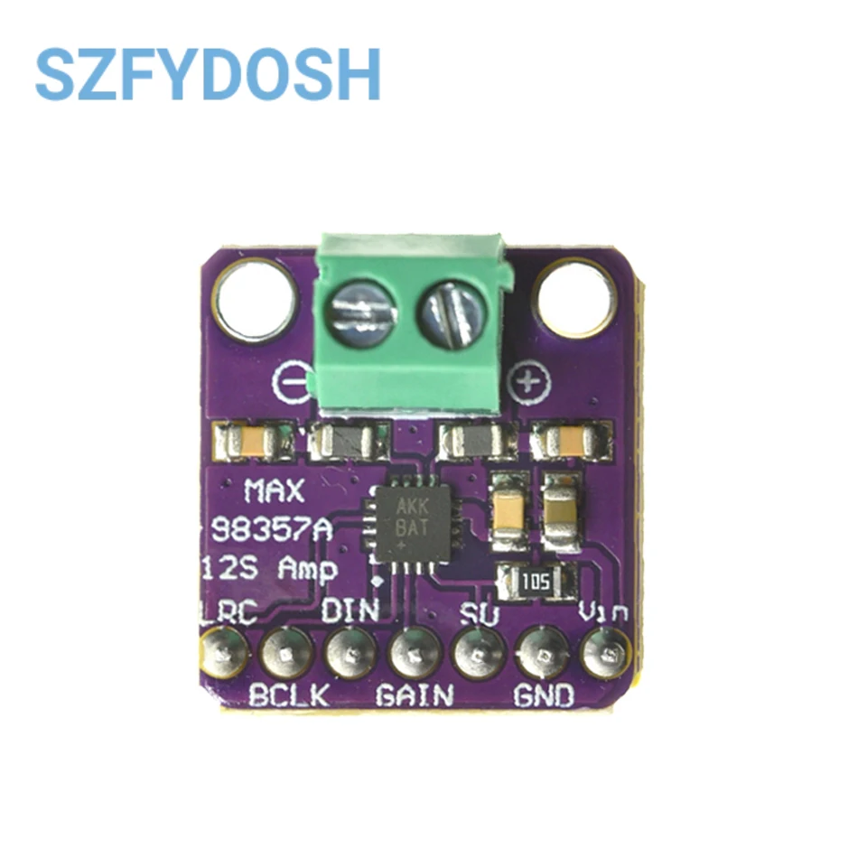 ตัวเลือกสินค้า โมดูลขยายเสียง Class D 3W สำหรับ Raspberry Pi และ ESP32