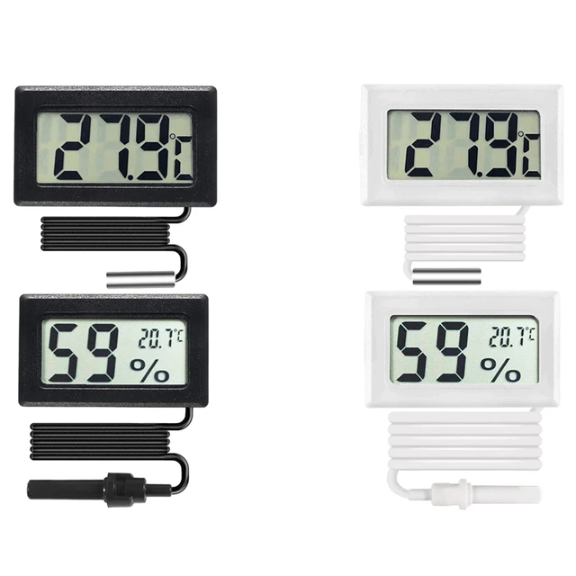 Mini Thermometre Interieur Numrique, Hygrometre Portable