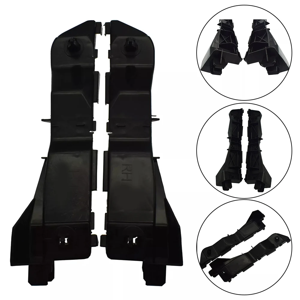 Car Front Bumper Left+Right Support Bracket Retainer Replaceme Fit For Toyota Avensis II T25 2003 2004 2005 2006 2007 2008