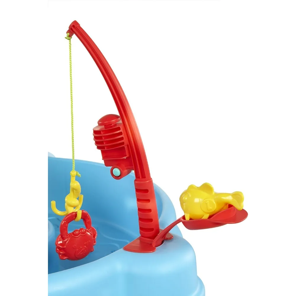 Little Tikes Fish 'n Splash Water Table,Children's Furniture Set,Summer Toy for Kids