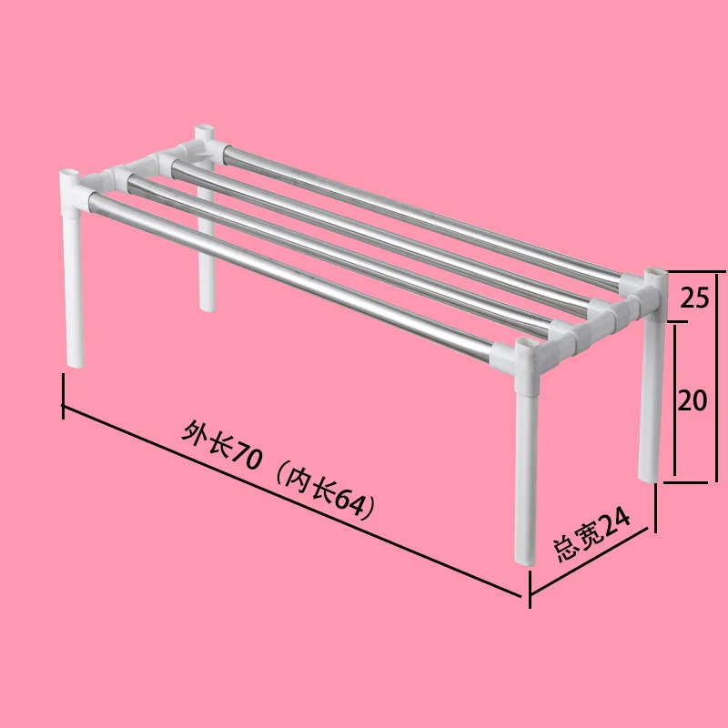 

Simple shoe rack plastic dustproof shoe cabinet