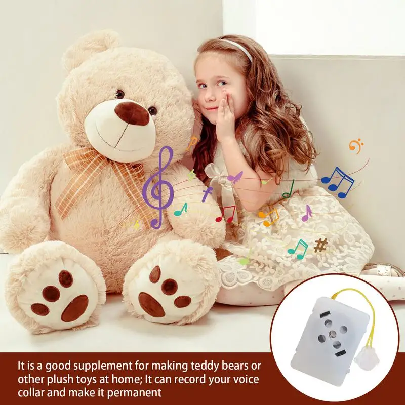 Voice box recordable sound module for stuffed animal plush toy voice message battery powered stuffed animal recorder stuffed animal recorder