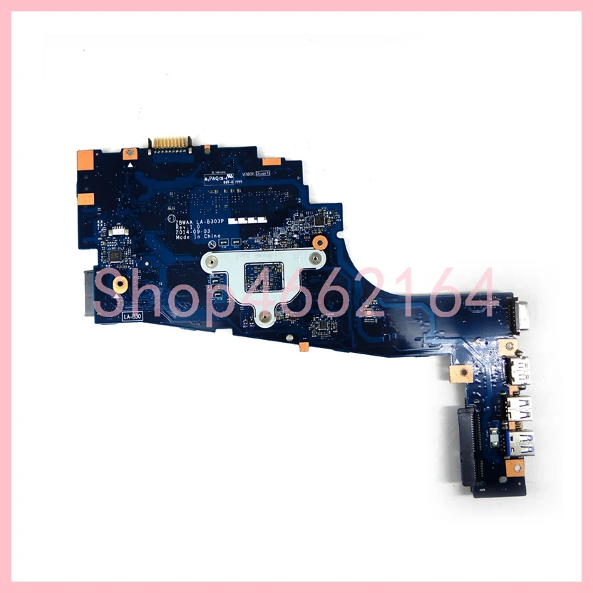 Placa-mãe Portátil para Toshiba Satellite Mainboard Série C50 C55 C55-b5202 La-b303p N2840 Cpu K000891580 100 Testado ok - Imagem 3