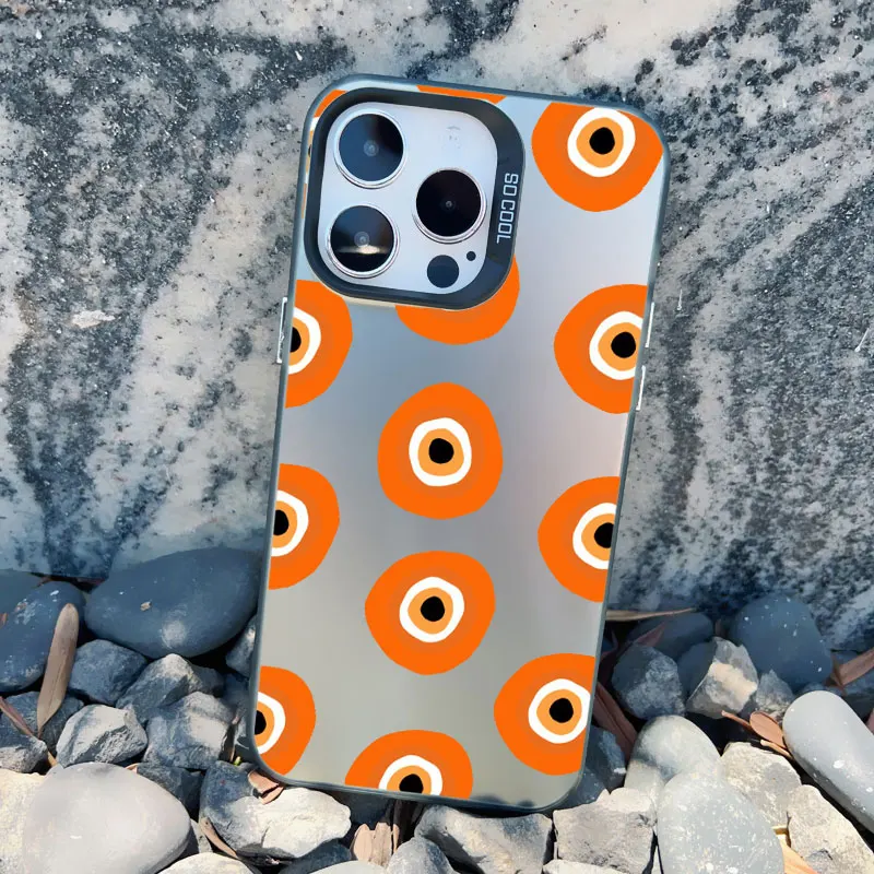 Gorgeous Eyes Blue Evil Eye Print Shockproof Laser Phone Case