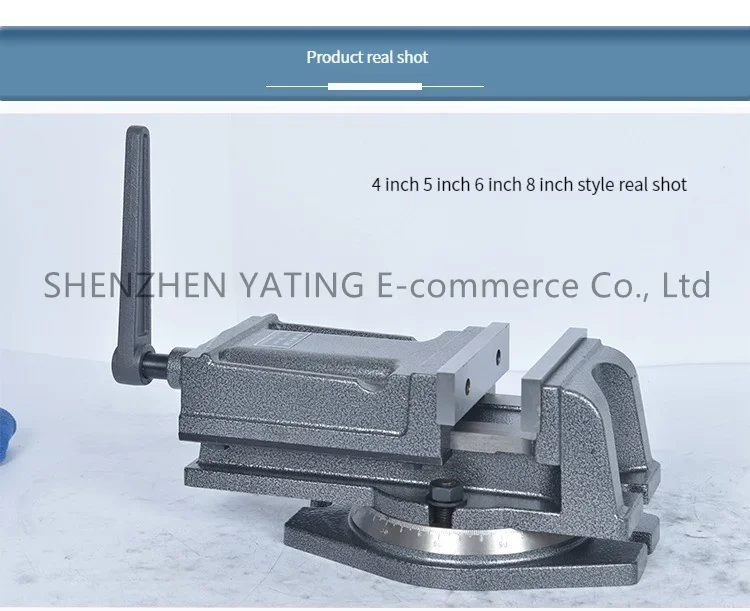 NewElectric 8 Inch QH Heavy Duty Milling Machine Flat Pliers Drilling Machine Pr