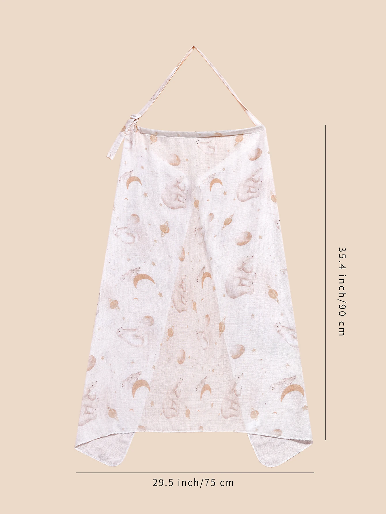 Stylish Muslin Nursing Cover Versatile Convenient Apron Cotton Nursing Cover