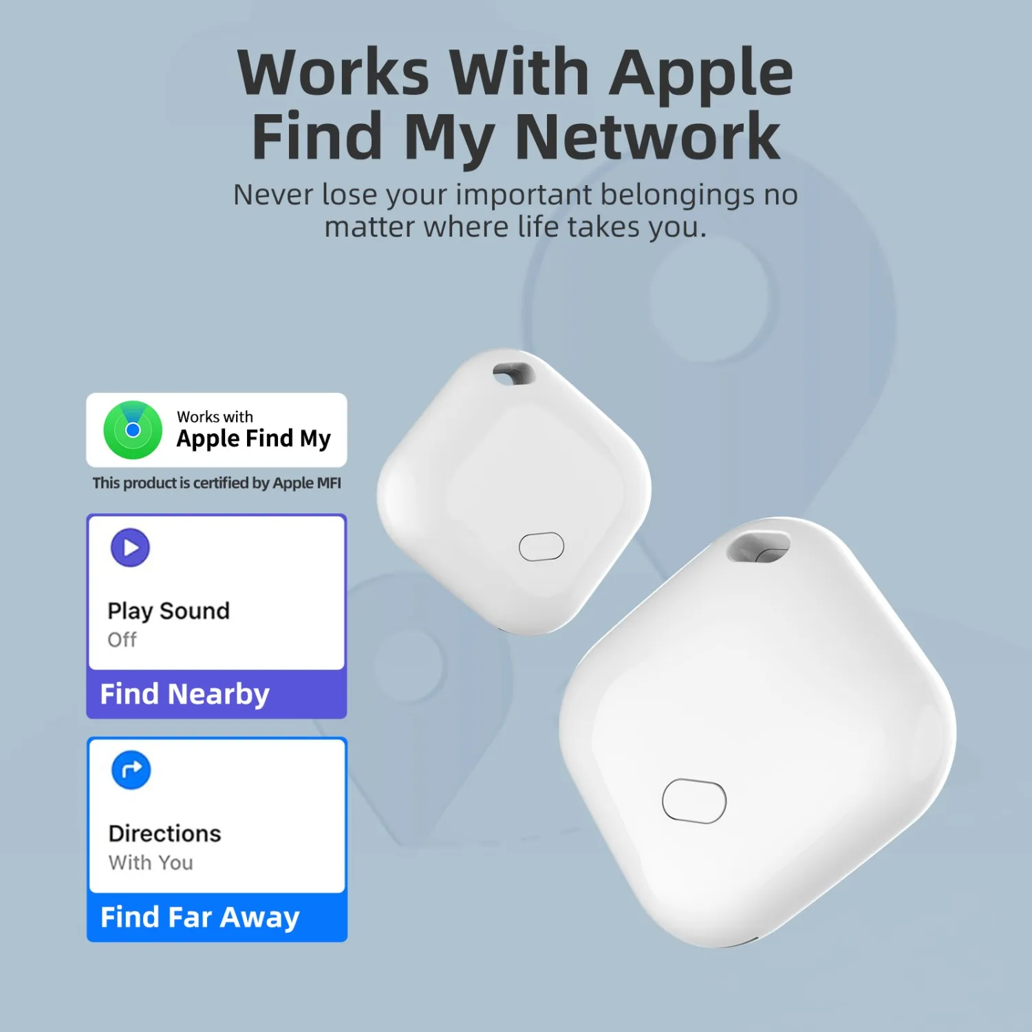 Gps locator Mini GPS Tracker Smart Tag Compatible with iOS Find My APP Global Locator Anti-lost Finder for Car Pet Keys Wallet Suitcase iTag