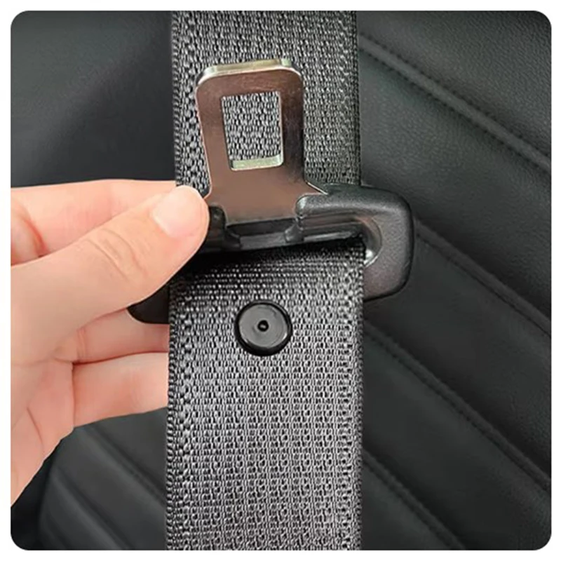 10 Pairs Car Safety Seatbelt Stopper Buckle Auto Seat Belt Spacing Limit Stop Plastic Anti-slip Button Retainer Rivet Stud Clips