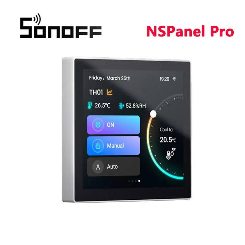 Sonoff Nspanel Pro Smart Home Pannello Di Controllo Eu Hmi Tft 3.95 "Touch Screen Scene Display Telecomando Vocale Tramite Alexa Google