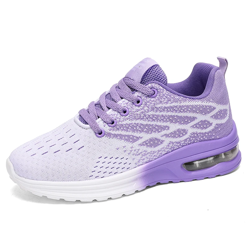 Women Running Shoes Sneaker Air Cushion Soft Sole Lightweight Mesh Tennis Sports Shoes