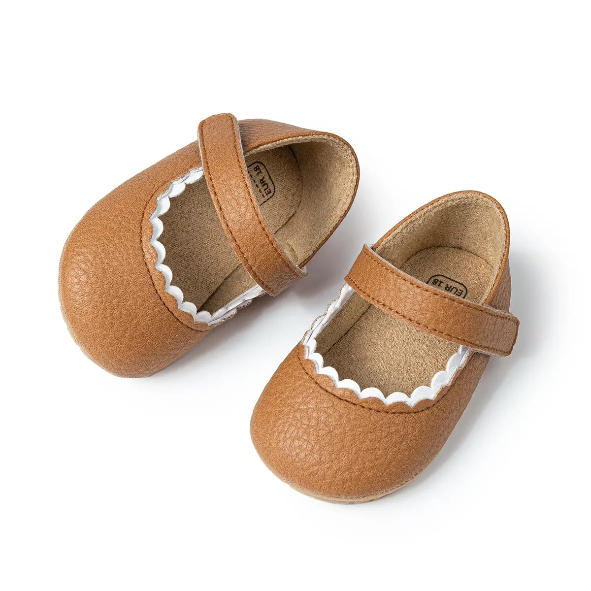 Spring Autumn Baby Shoes Non-slip Rubber Sole First Walkers Comfortable Toddler Ballet Slippers Crib Girl Shoes