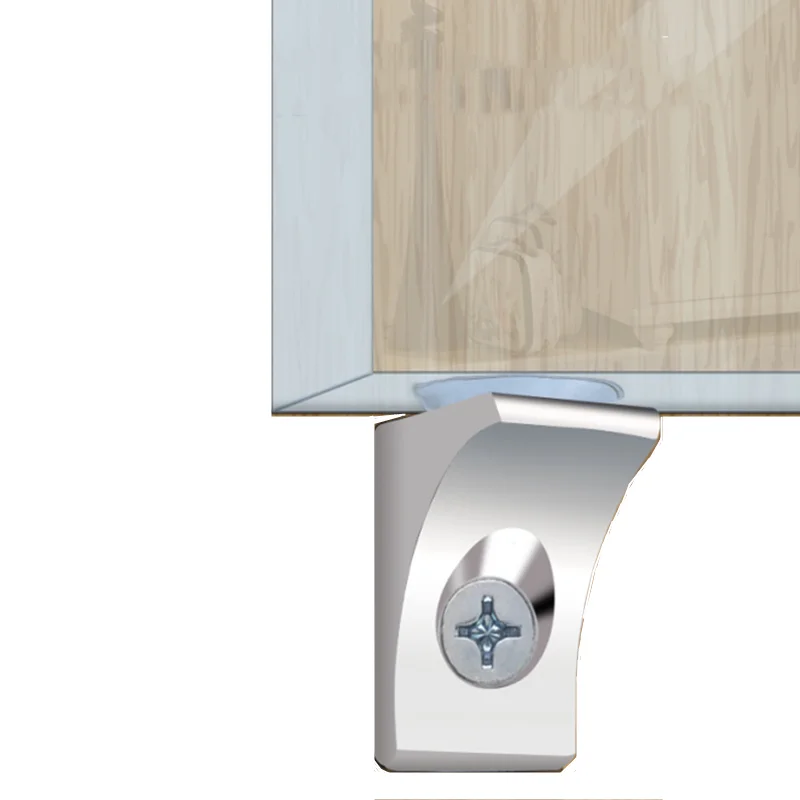 5/10pcs Glass Shelf Brackets Shelf Support Wood Holder Thickened Zinc