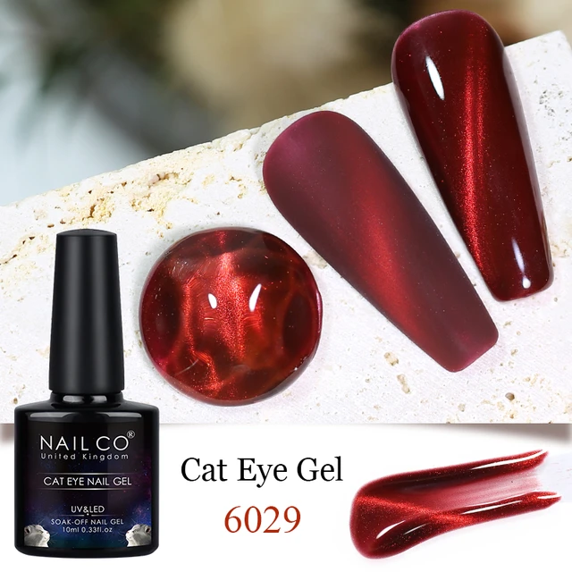 MIZHSE 9D Cat Eye Gel Nail Polish Holographic India | Ubuy