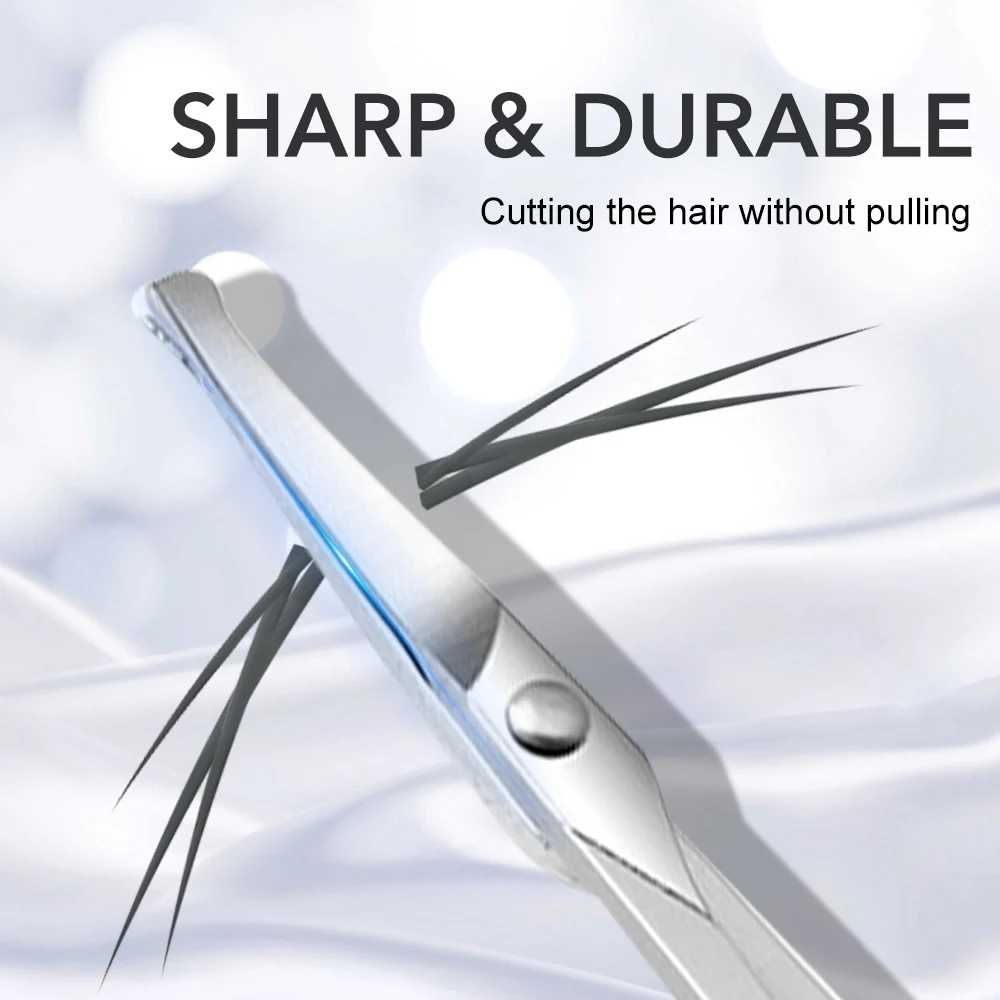 1Pcs Professional Small Makeup Eyebrows Grooming Scissors For Face Nose Hair Beard Trimmer Men and Women Beauty Tool