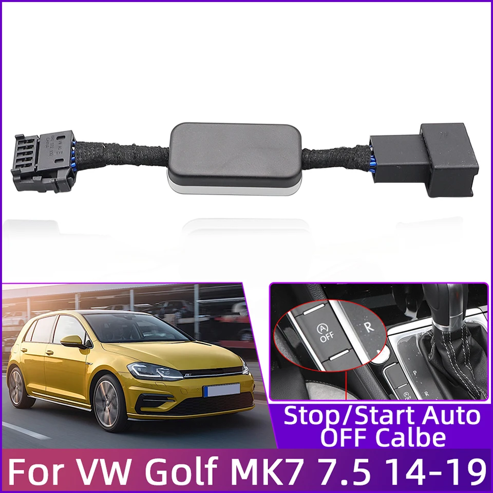 For Vw Golf 7 7.5 2014-2020 Automatic Stop Start Engine System Off Device Control Sensor Plug Stop Cancel Auto Replacement Parts