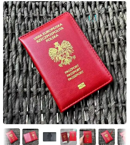 

Обложка для паспорта с именем на заказ, 4 шт.