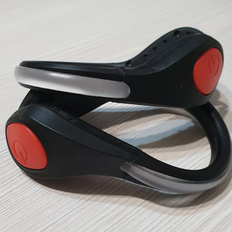 Bike Flashlight Shoe Clip Light Night Safety Warning LED Bright Flash Light For Running Cycling Bike Useful Outdoor Tool LED Luminous Kids Toys