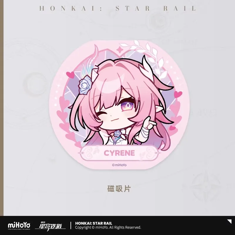 새로운 [] MiHoYo 게임 Honkai Star Rail Cyrene 30W 휴대폰 자기 라디에이터 B9X TypeC 인터페이스 소품 코스프레 할로윈