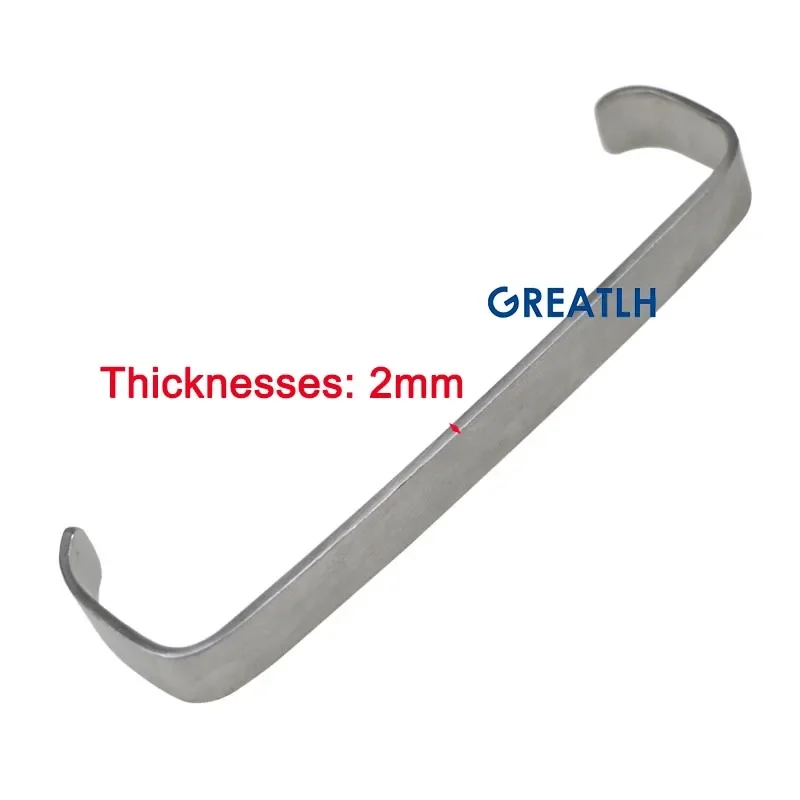 Farabeuf Thyroid Retractor Orthopedic Pet Instrument Stainless Steel 2pcs pet