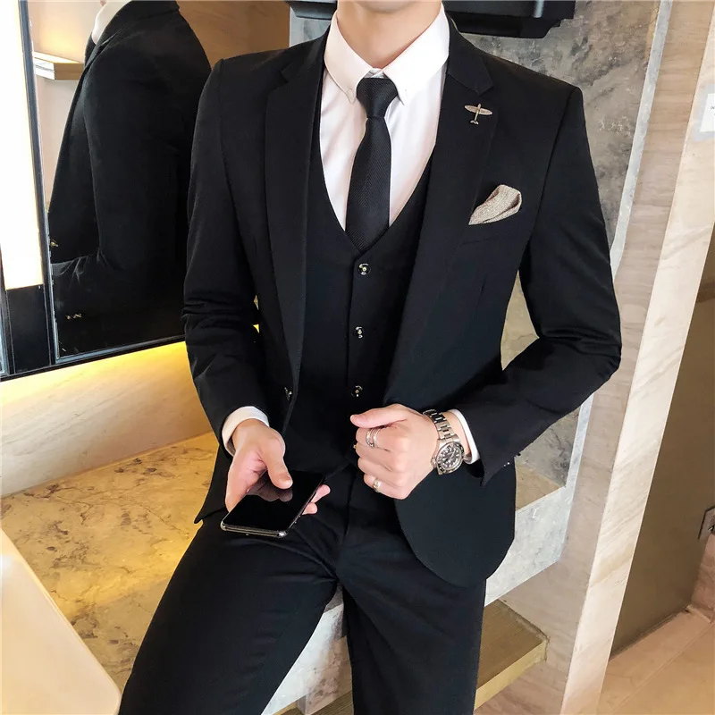 

34Groomsmen clothing men groom wedding suit jacket men suits men casual banquet