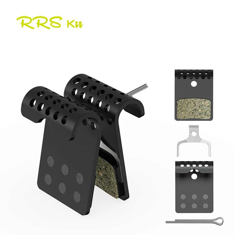 Plaquettes de frein à disque pour trottinette, 1 paire, noires