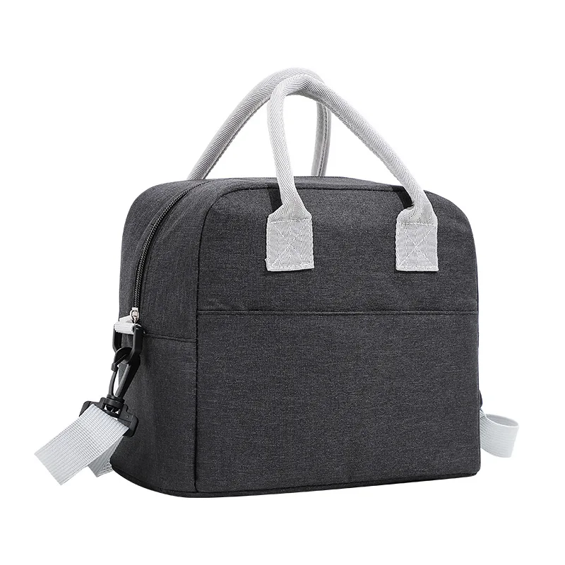 Lunch Bag with Shoulder Strap Handle Cooler Bag Women Portable Food for Work Student Thermal Lunch Box Fridge