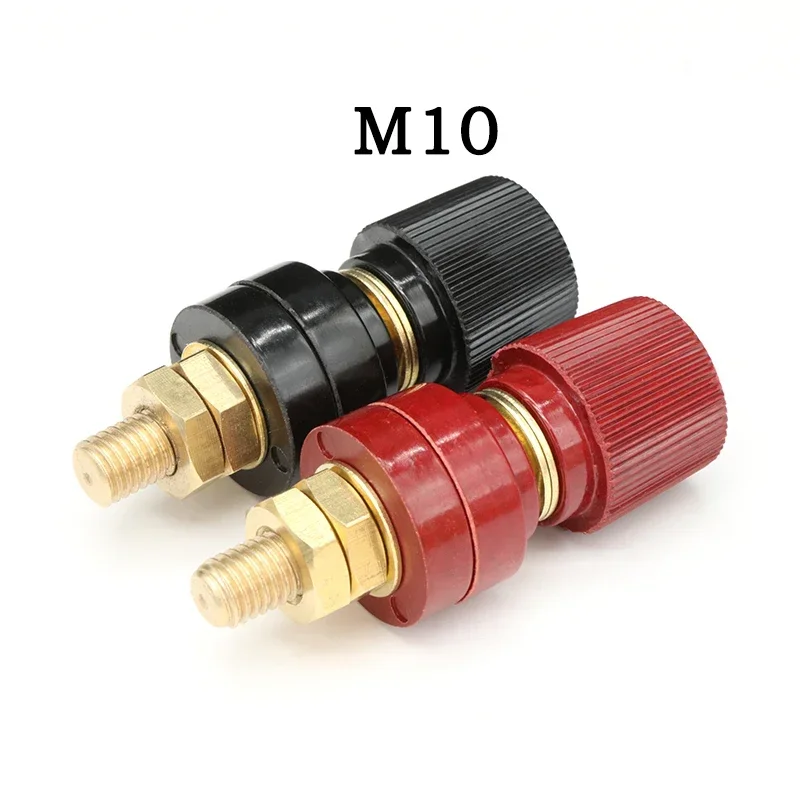 Wire Connectors Terminal Connector Electrical Connectors Plug Soldering Terminal 1pcs Wire Binding Post Thread Screw M4 M5 M6 M8 M10 Lithium Battery Weld Inverter Clamps Power Supply Connect Terminal Splice