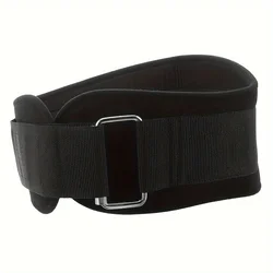 Ergonomic Lumbar Support Belt for Pain Relief and Active Lifestyle (Black)