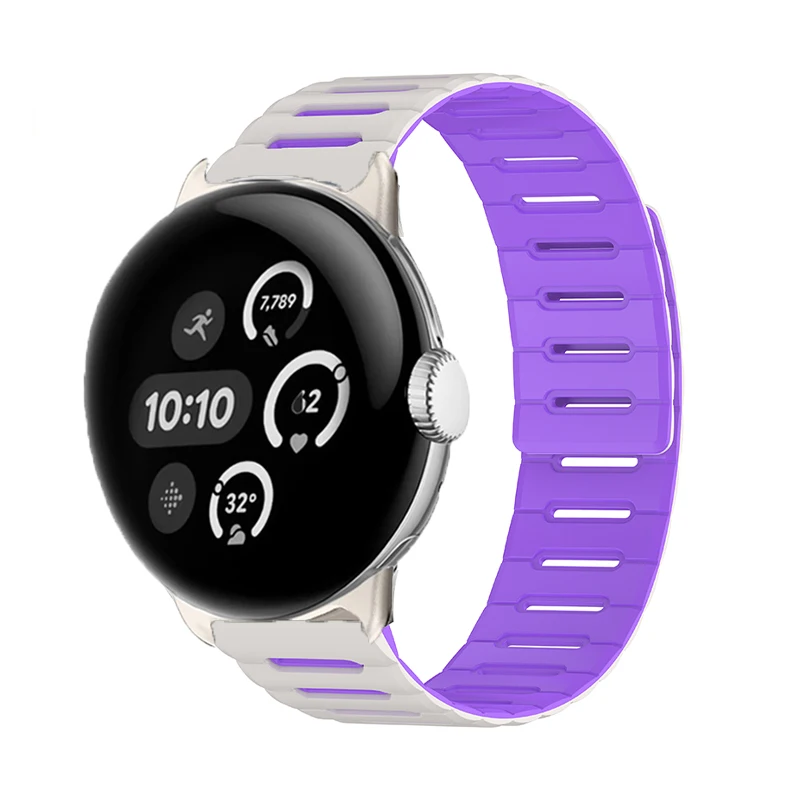 Silicone Sport Magnetic Band for Pixel Watch - Premium Bracelet Accessory