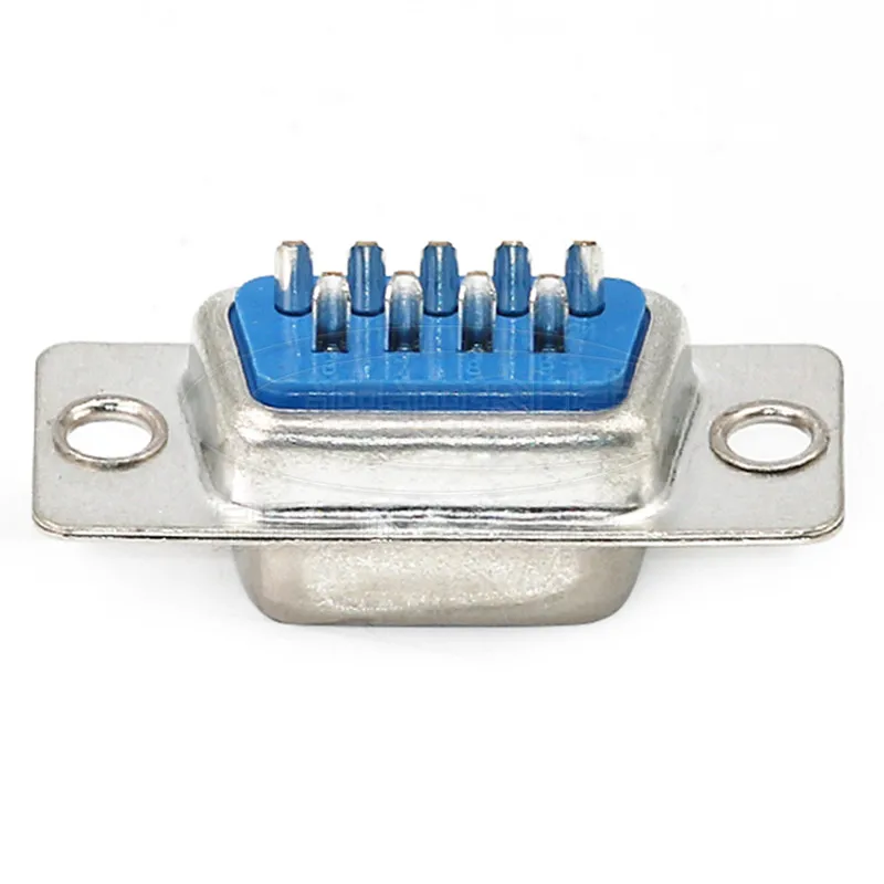 10 Pz Rs232 Db9 Connettore Seriale Vga 9 Pin Femmina 2 File Spina A Saldare Tipo D-Sub Connettore Presa Maschio