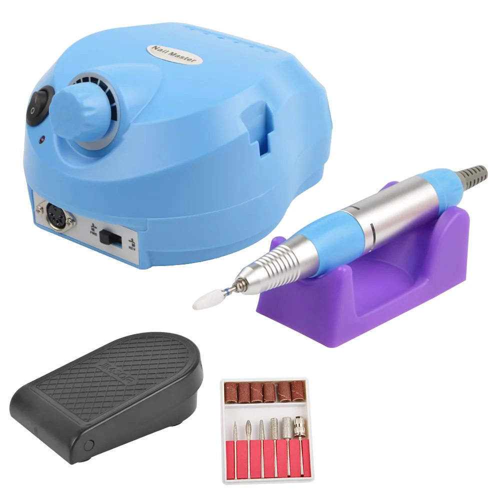 

30000 RPM Adjustable Shop Professional Motor Art Equipment Electric Manicure Drill And Accessories File Pedicure Home Use DIY