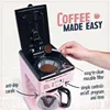 Retro 12-Cup Programmable Coffee Maker With LED Display, Automatic Shut-Off & Keep Warm, Pause-And-Serve Function, Pink 5