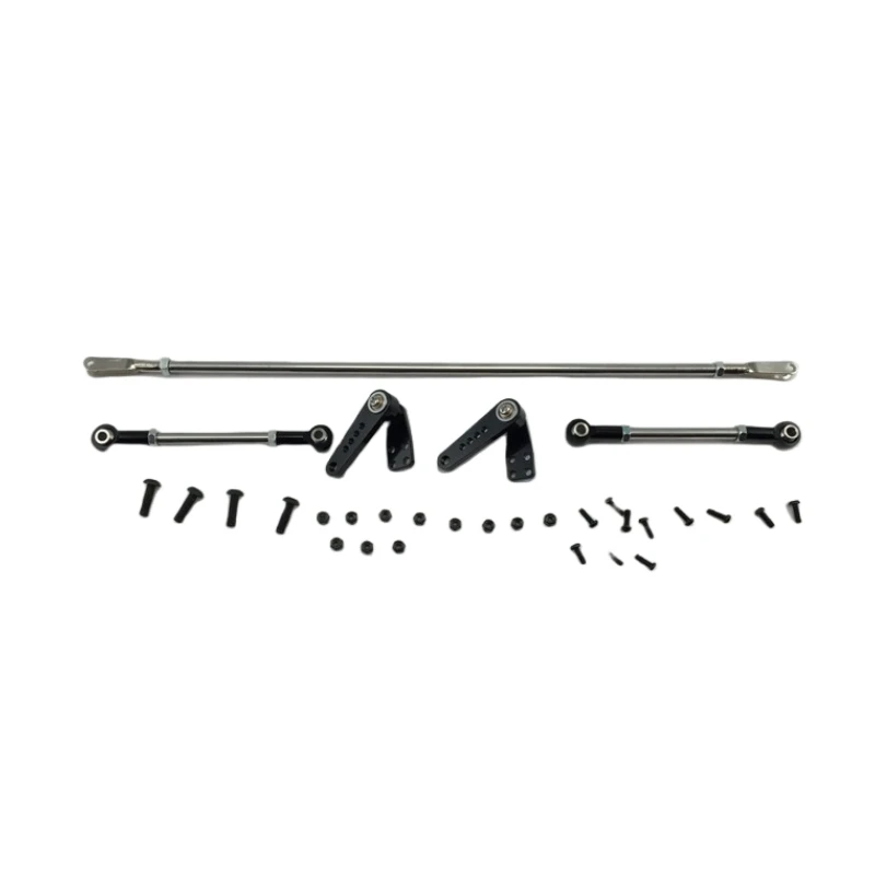 

1/14 Tractor Model Dump Truck Tipper Rc Toys 8 * 8 Linkage Steering Pull Rod Kit