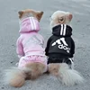 Adidog Dog Hoodies Tracksuit for Dogs Autumn Winter Dog Clothes Sport Sweatshirt Small Dogs Jumpsuit Soft & Warm Yorkie Outfit 4