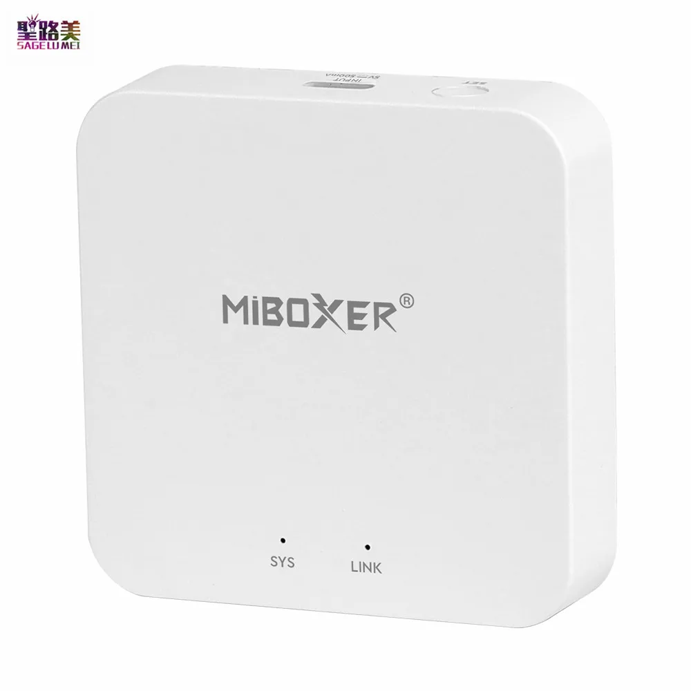 WL-Box2 LED WIFI Controller Smart Wireless 2.4GHz Gateway Voice WiFi rgb Controller Tuya For Mi Boxer LED Bulb Strip Light Lamp miboxer zigbee 3 0 gateway zb box3 wireless zb box2 wired wifi smart controller support voice app control online upgrade