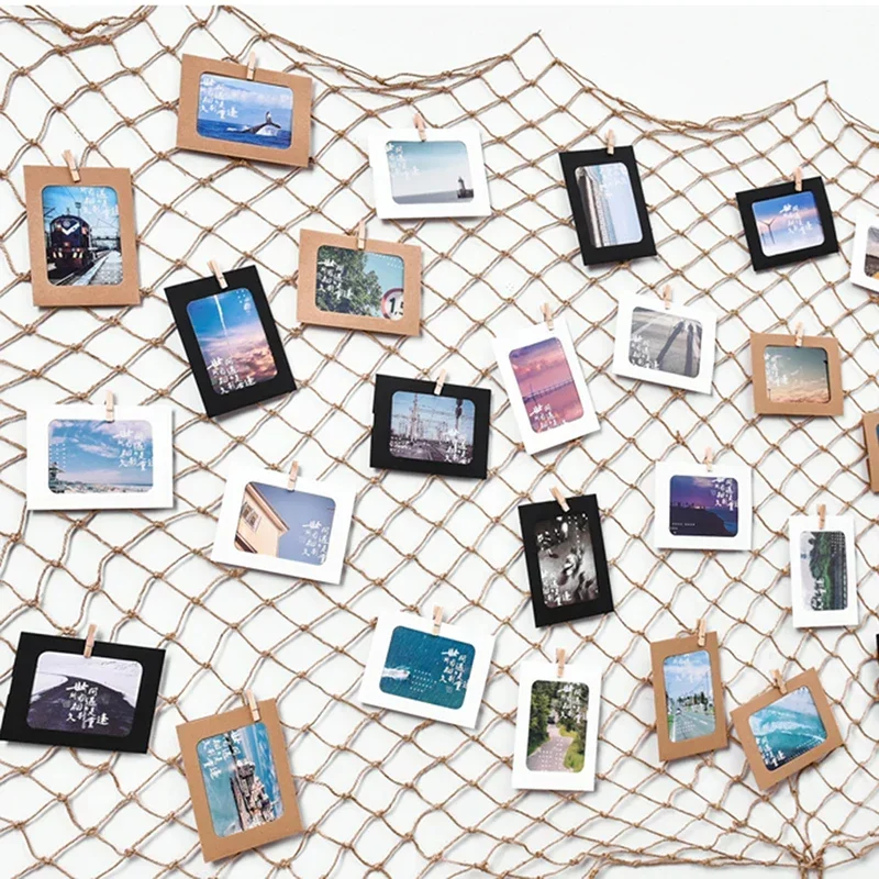 50/100 Pcs Mini  Natural Wooden Clips Photo Clips DIY Wedding Party Wooden Clip  Organisatoren  Gadgets Pour La Maison Pegs