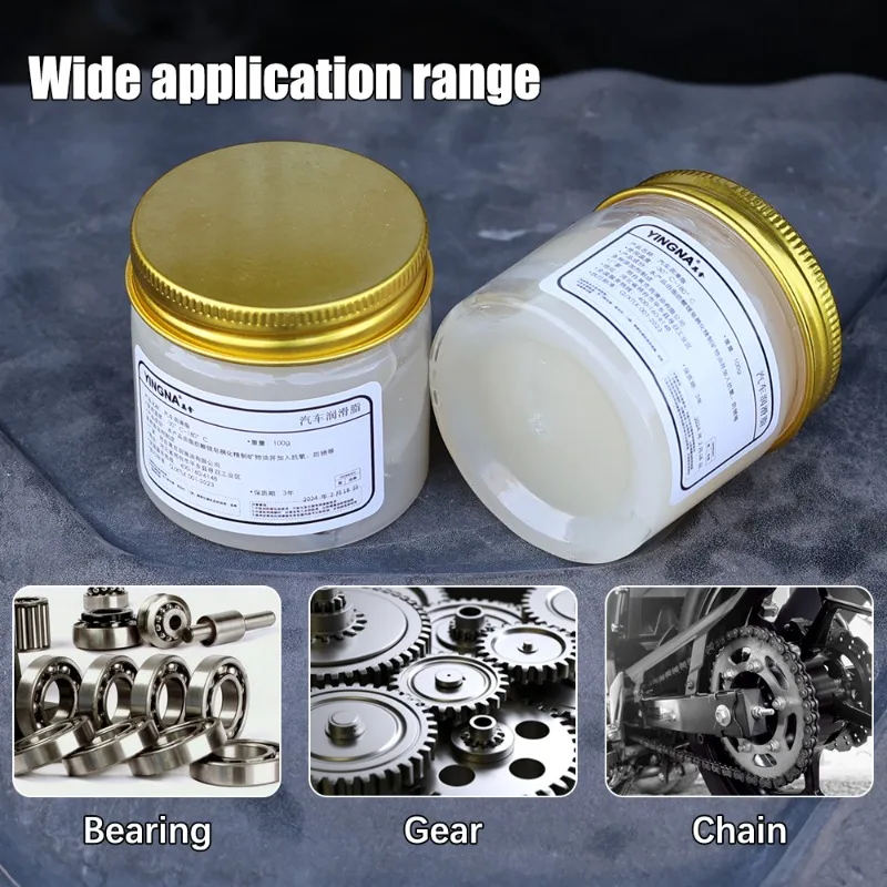 Automotive Grease Kit with Brush Gear Oil Grease Multi-Purpose O-Ring Maintenance Door Rattle Rust Preventive Oil