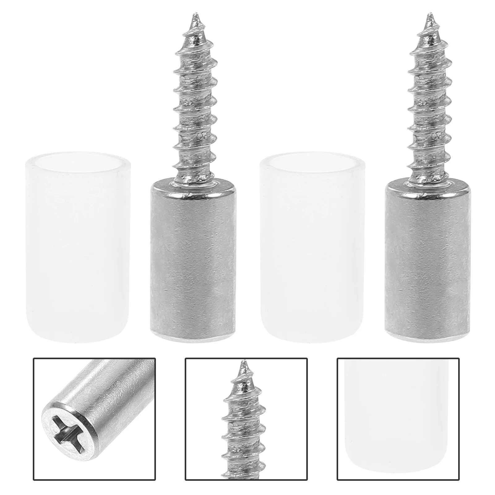 

12 Pcs One Body Shelves Kitchen Cabinets Shelf Clips for Nickel-plated Iron Pin