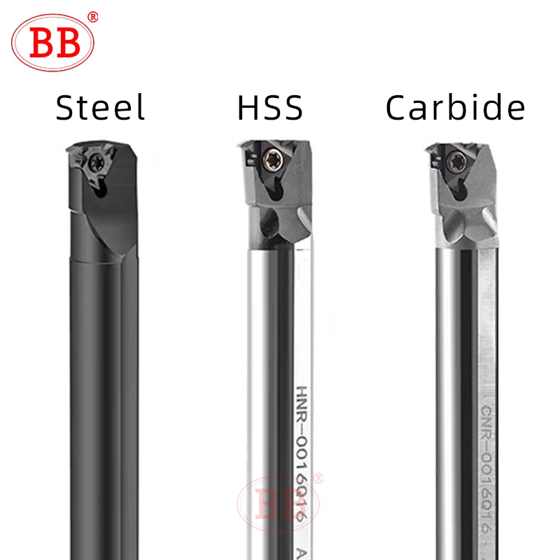 SNR0016Q16 Set Utensili Tornio CNC Per Filettatura Interna – Inserti In Carburo, 16mm - 4