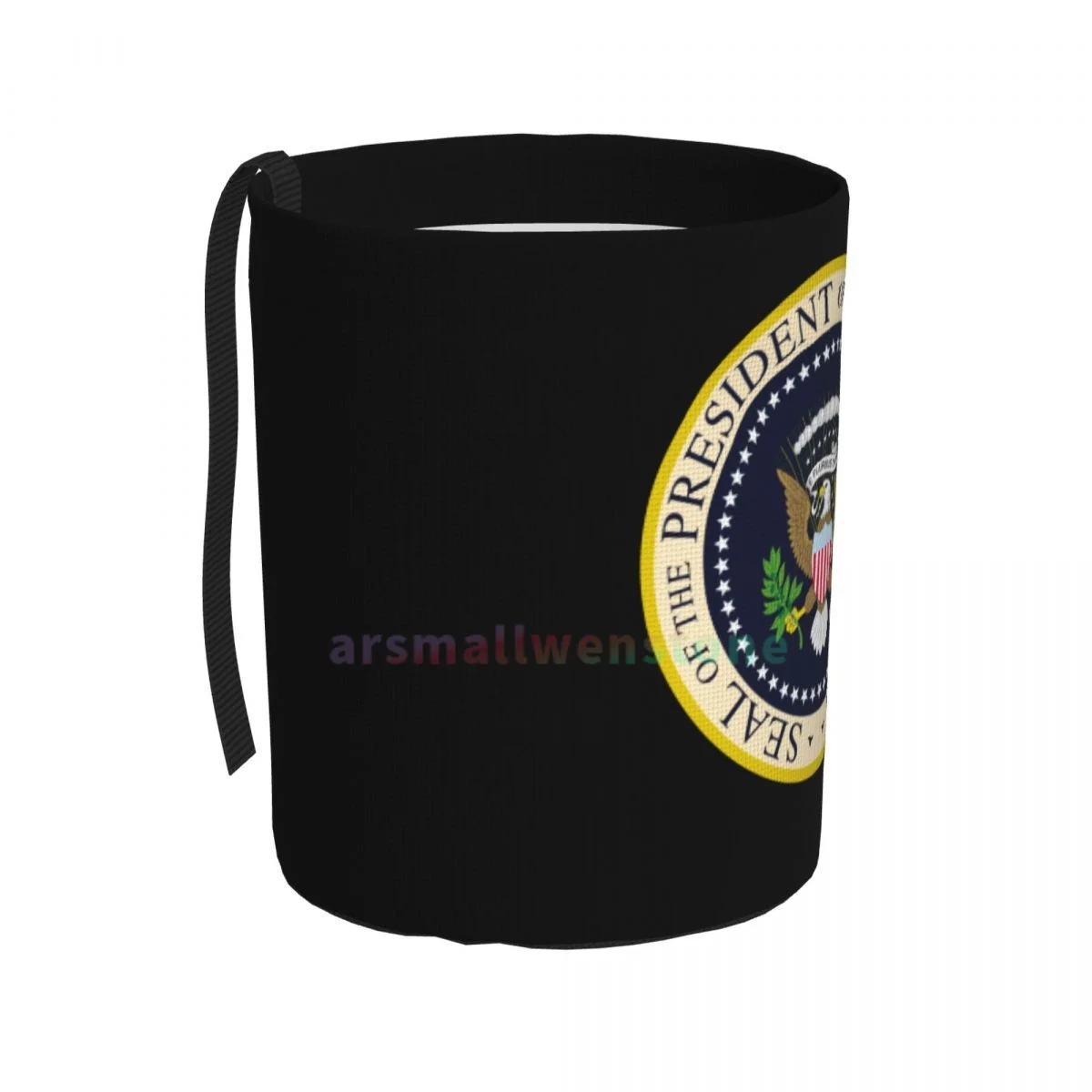 Seal Of The President Of The United States Car Trash Can, Dust Bin, Trash Bin For Kitchen Camping, Interior Car Accessories