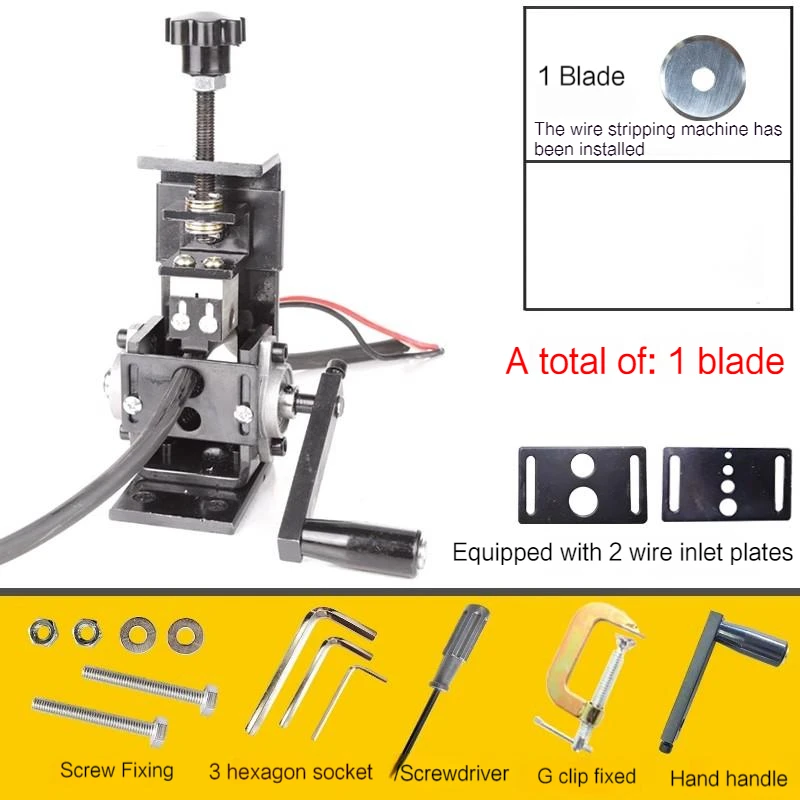 

Hand Manual Peeling Threads, Waste Copper Wire and Cable Household -dwellers, Portable Pliers Portable Thread Peeling Artifacts