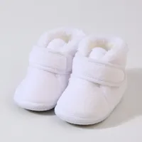 0-18 Months Newborn Baby Shoes for Boys and Girls Winter Warm Cotton Fashion Cute Snow Boots Comfortable Soft Sole Walking Shoes 3