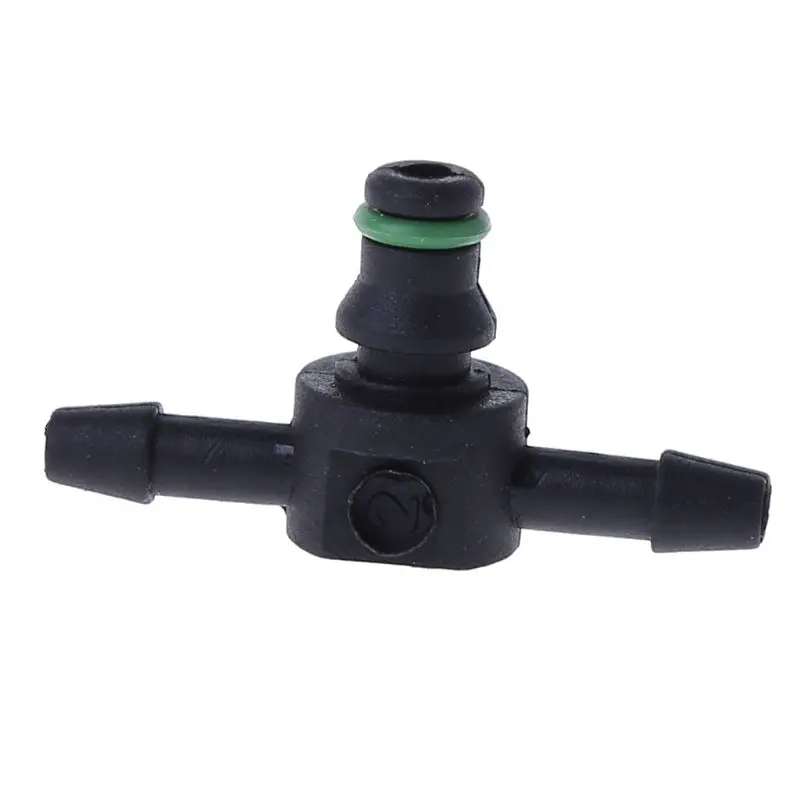 Hose Coupler 10-100 Pcs T Type Connector Pipe Hose Joiner Tube Fuel For Bosch 110 Series Injector Disel Common Rail Injector Parts Plastic