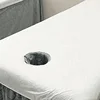 10Pcs Disposable Bed Cover Open Hole Spa Massage Soft Bed Sheets Non-woven Fabric Breathable Elastic Bedspread Home Textile 4