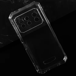 Soft Black Transparent TPU Phone Case - Protective Silicone Cover Shell for Hotwav Cyber 13 Pro (Clear)