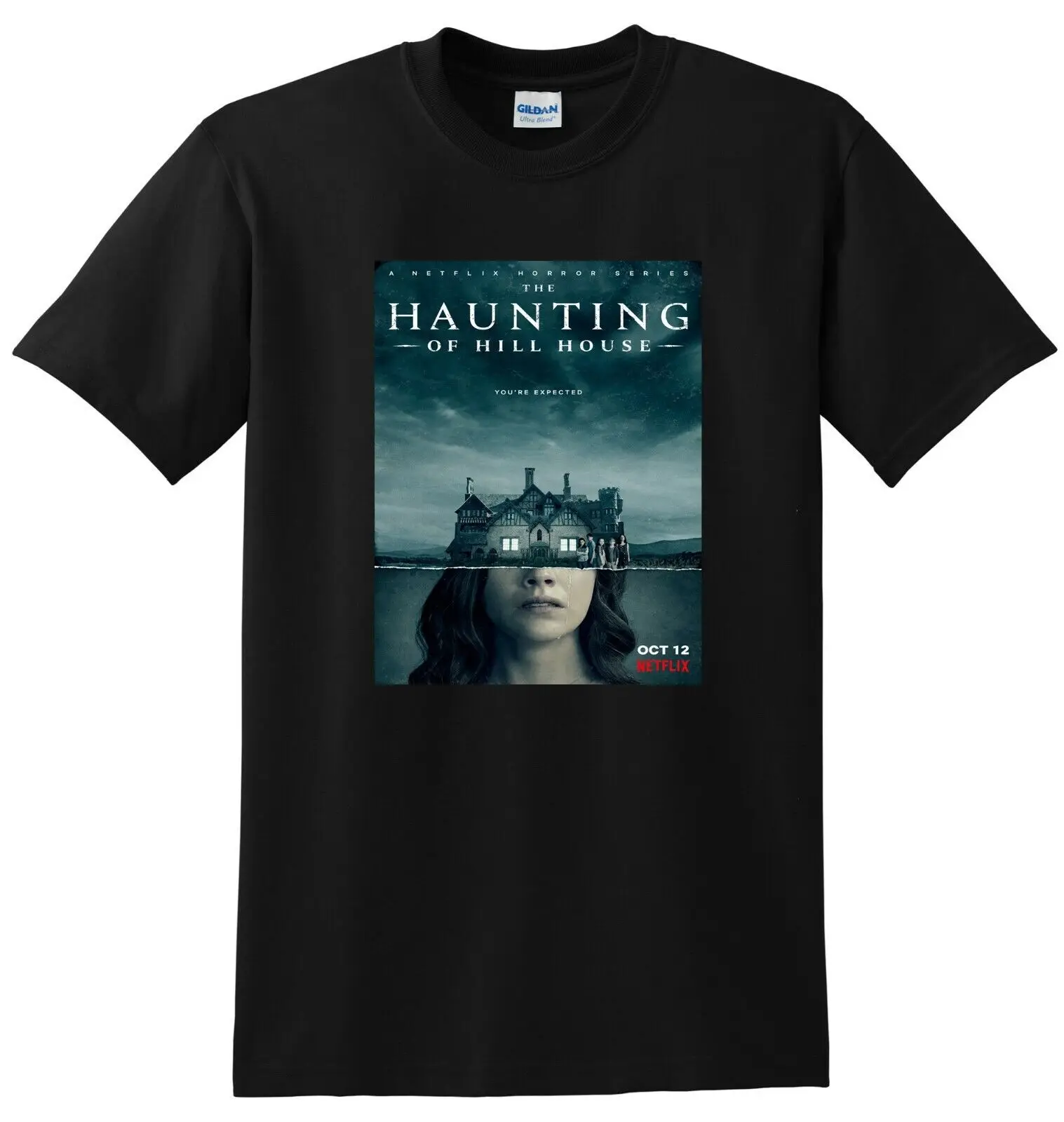 La Maglietta Haunting Of Hill House Stagione 1 2 Tv Show Small Medium Large Xl Maniche Lunghe O Corte