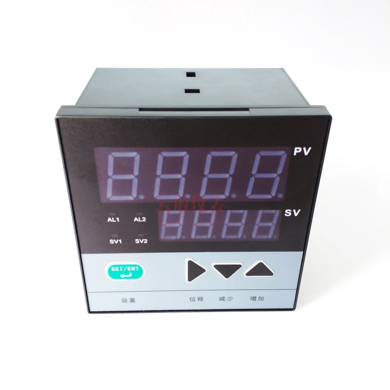 

SWP-F804 SWP-F404 Single Circuit Intelligent Digital Display Controller Square Dual Screen