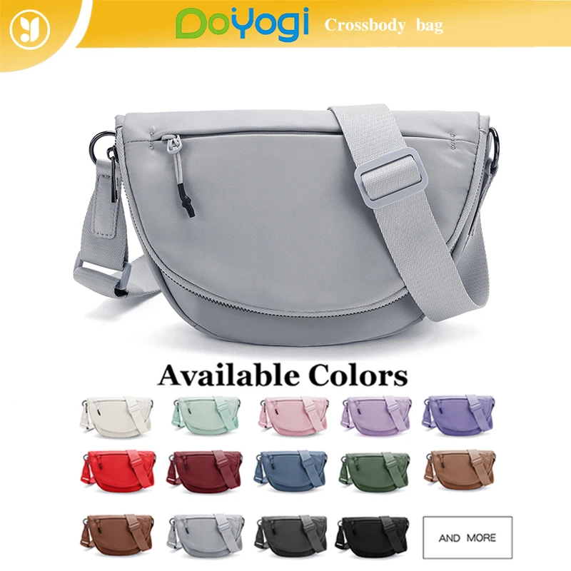 DOYOGI нейлоновые студенческие школьные сумки lulu, сумки, Наплечная Сумка, повседневная нагрудная сумка, футбольные сумки через плечо для подростков, сумка-мессенджер