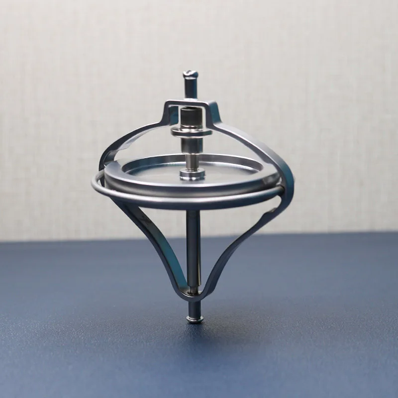 Gyroscope Anti-gravité En Métal - Jouet De Précision, Anti-stress - Cadeau Scientifique Pour Enfants Et Adultes