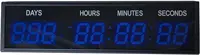 Btbsign 3'' Digital Countdown Days Timer Countdown Count Up to Game Day for Retirement School (Blue) 2